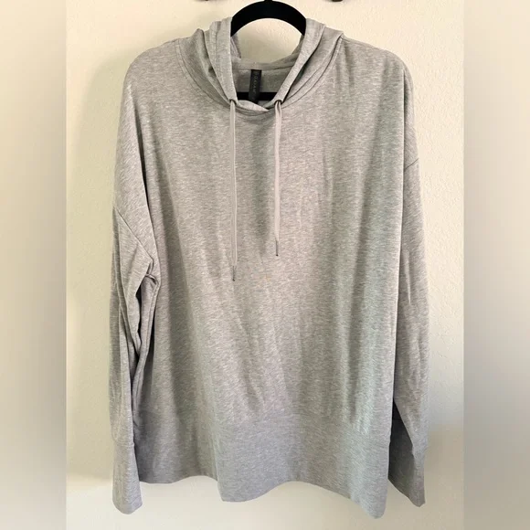 GAIAM Heather Gray Women's Hoodie - Picture 1 of 4
